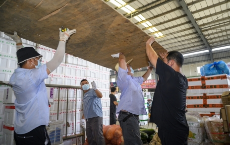 迎考，“蔬菜人”一步一腳印 （蔬菜市場(chǎng)創(chuàng)建持續(xù)推進(jìn)系列）