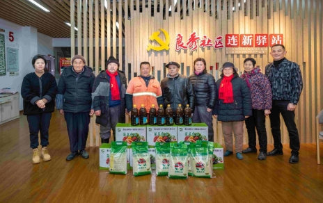 水點點在行動！迎新春走訪慰問困難群眾